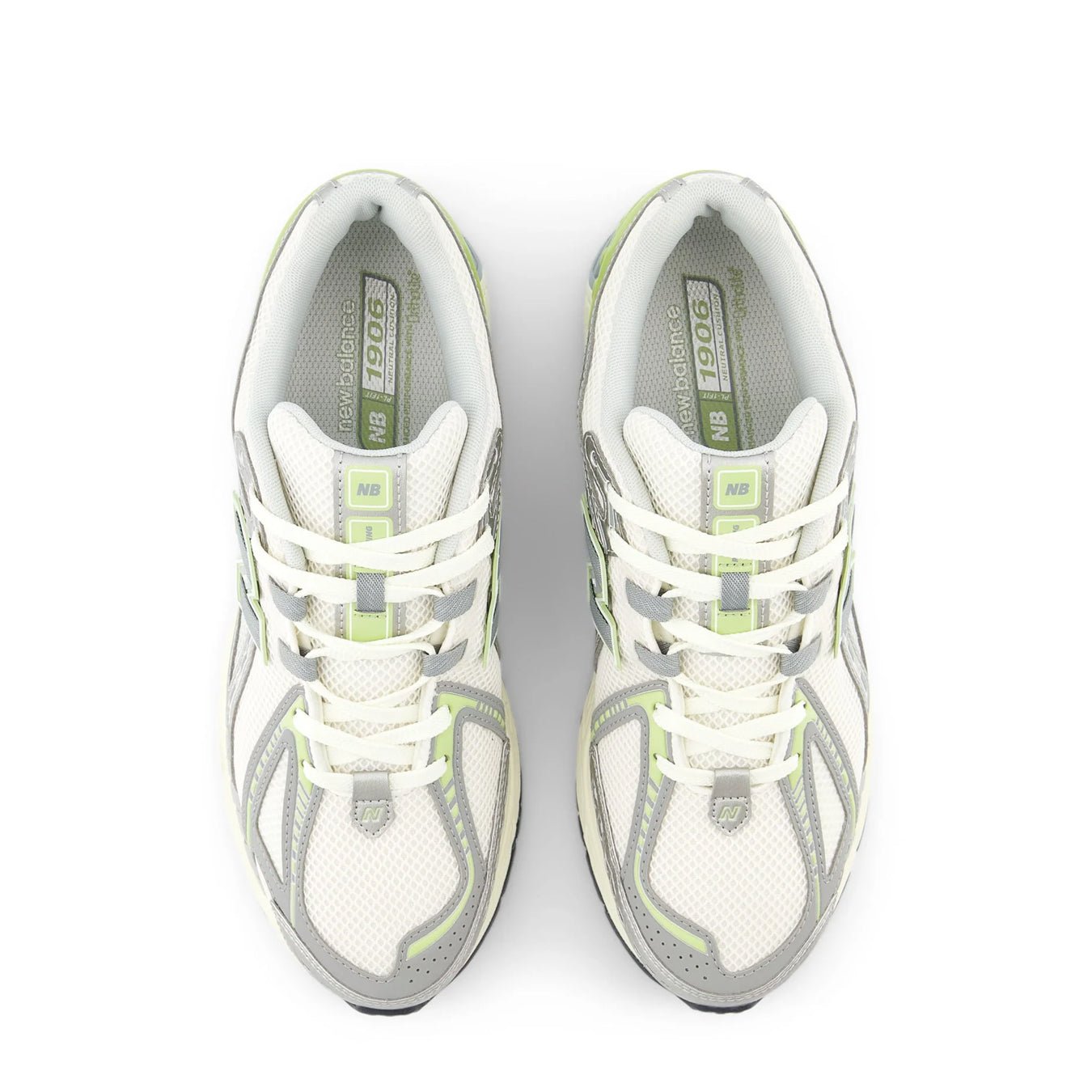 New Balance Womens 1906R Trainers Seasalt / Everglade Green - pam pam