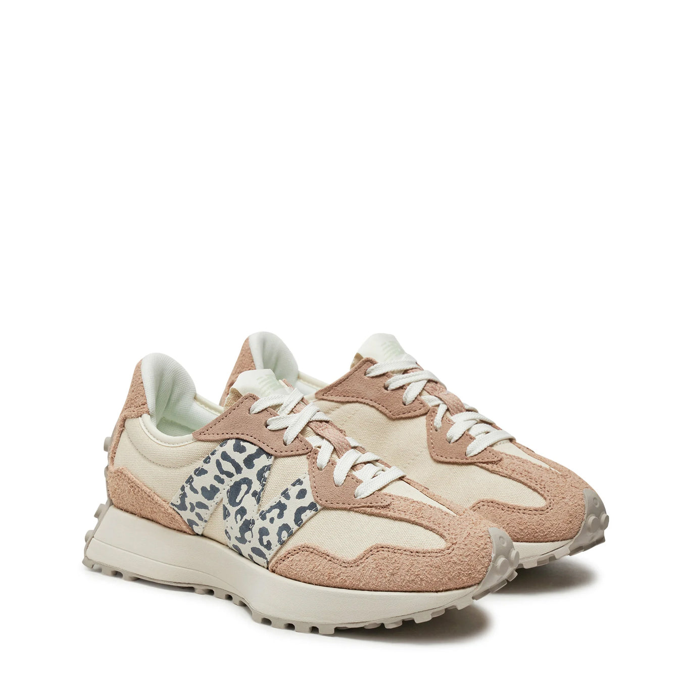 New Balance Womens 327 Trainer Flat Taupe / Linen - pam pam