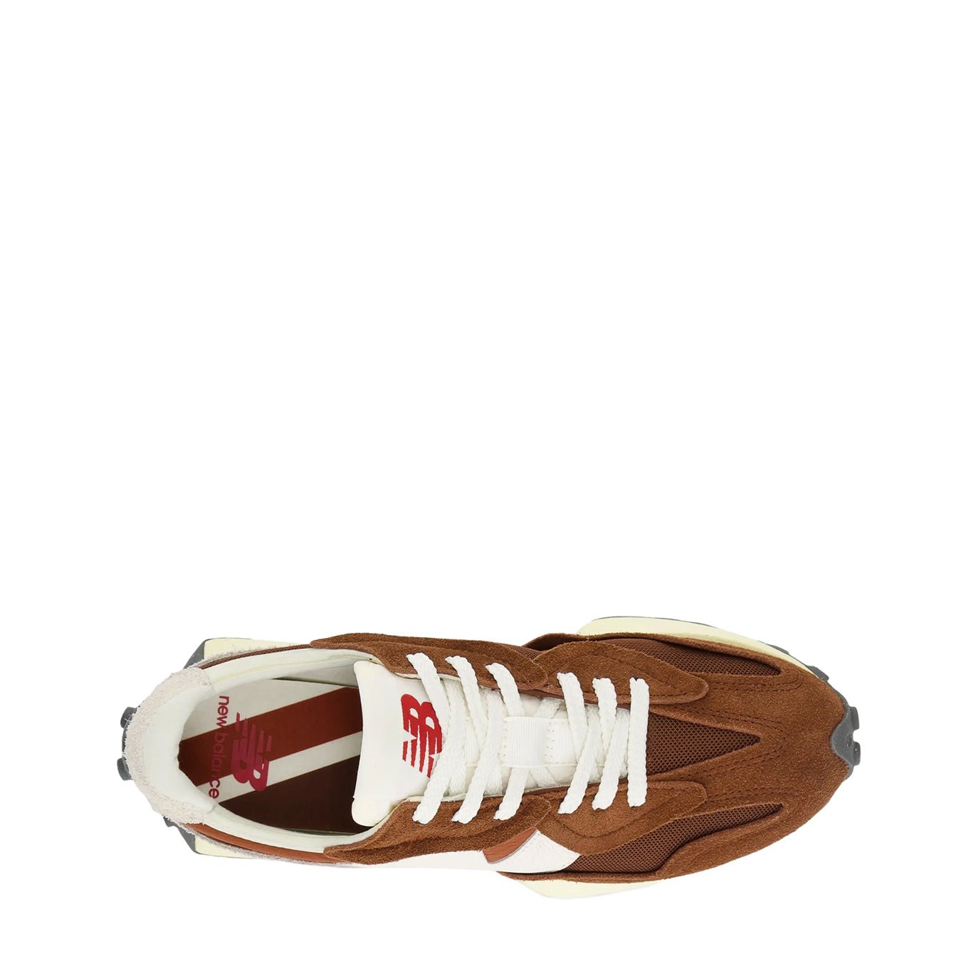 New Balance Womens 327 Trainers Rich Oak / Relic Brown - pam pam