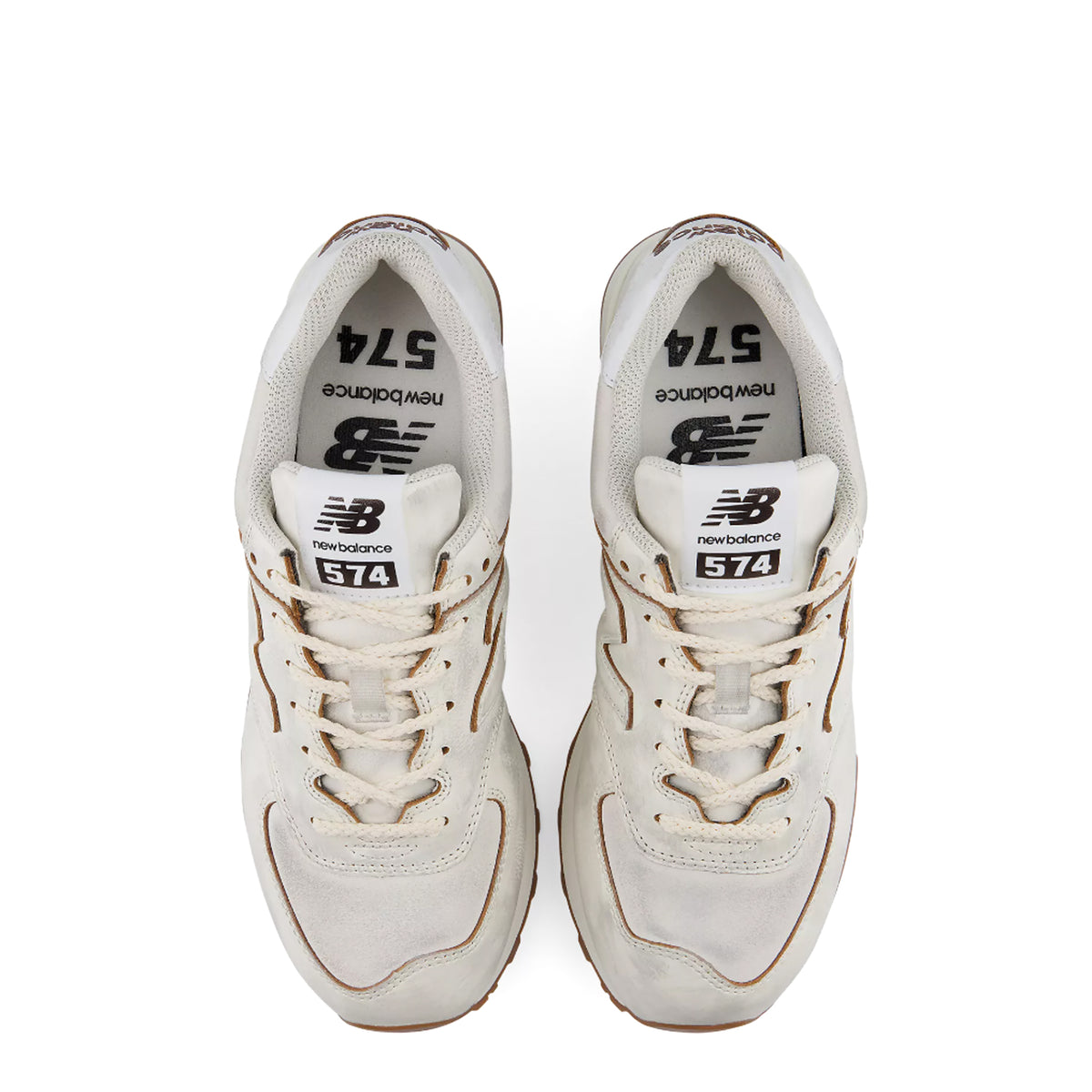 New Balance Womens 574 Trainer Sea Salt / Breakfast Tea