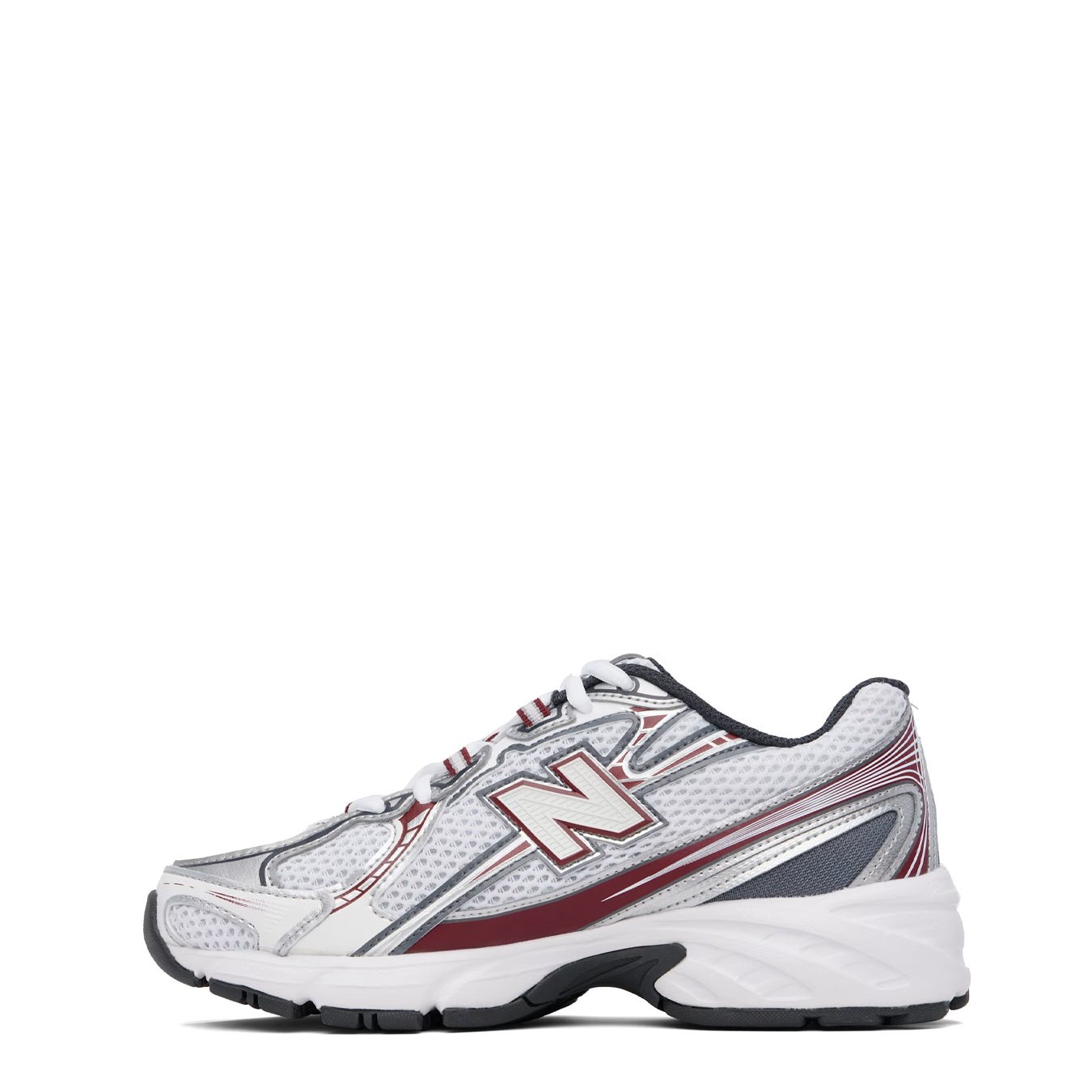 New Balance Womens 740 Trainer Mercury Red / White / Castlerock - pam pam