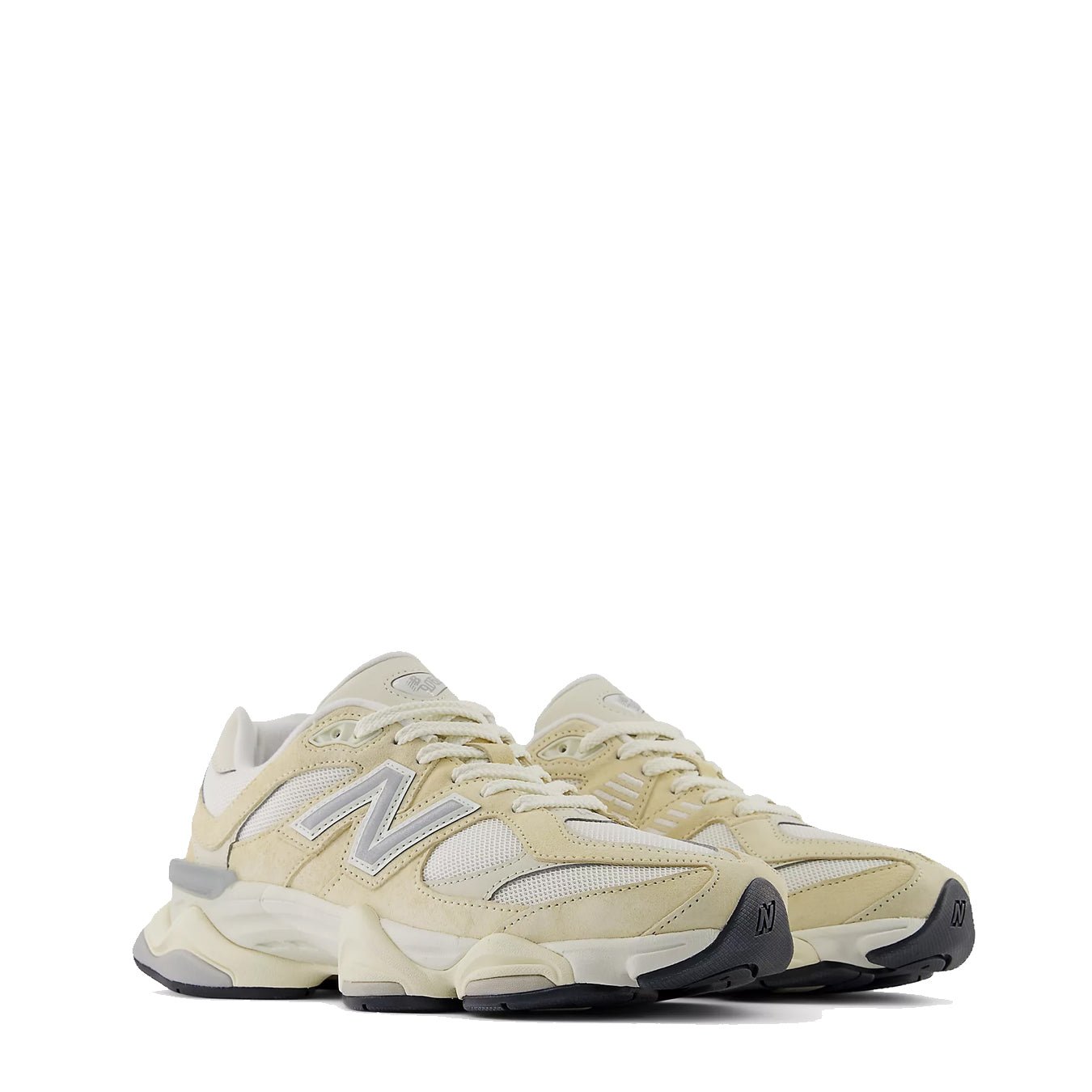 New Balance Womens 9060 Trainers Calcium / Sea Salt - pam pam
