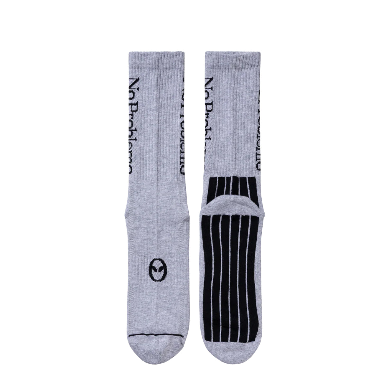 No Problemo Sock Grey Marl