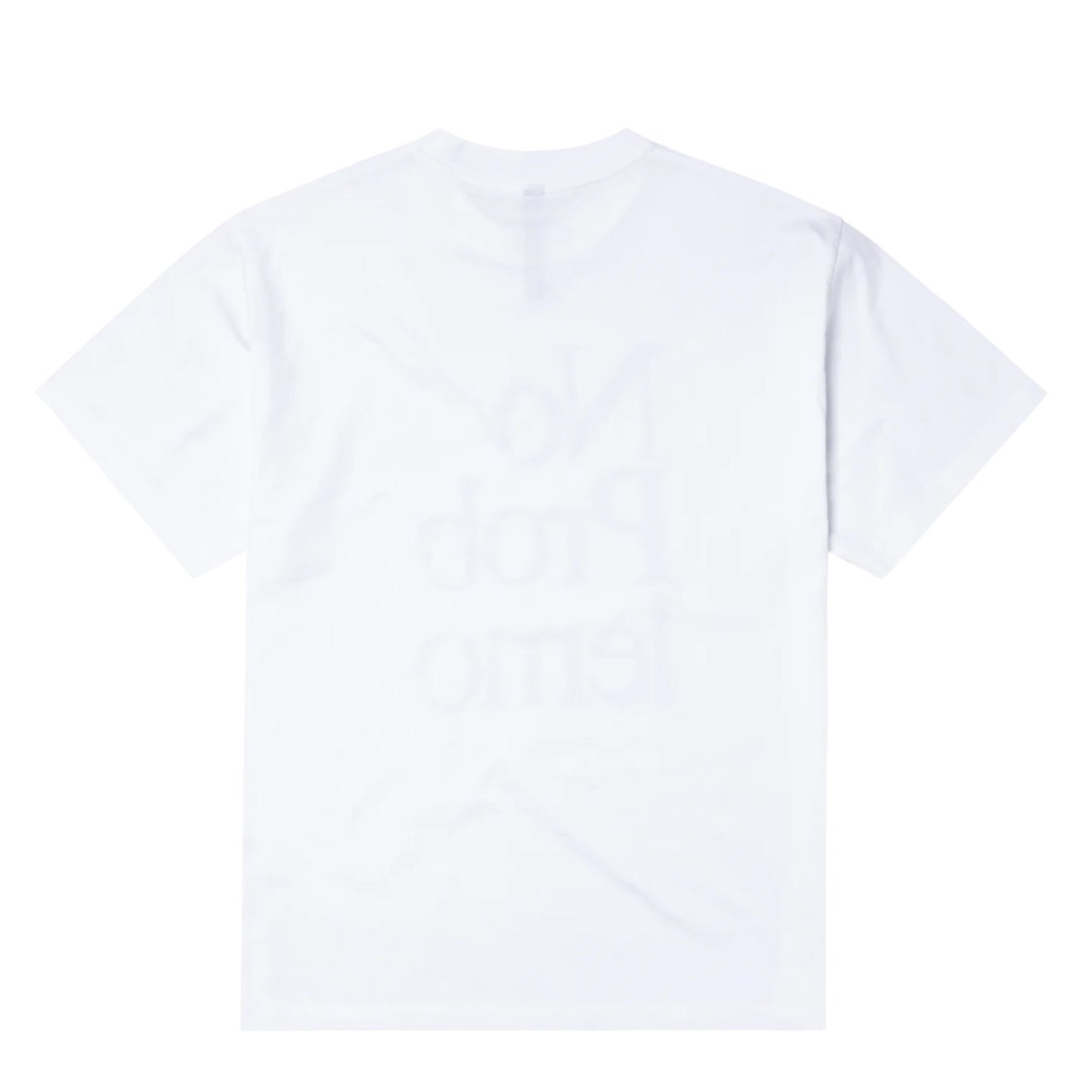 No Problemo Spiral SS Tee White