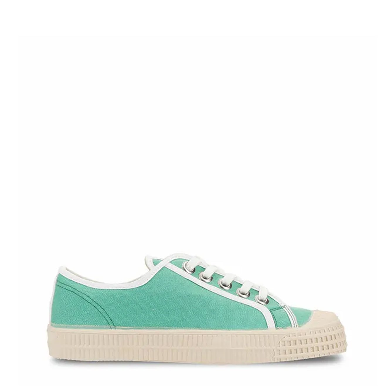 Novesta Star Master Trainer Contrast Piping 50 Green 10 White / 106 Ecru - pam pam