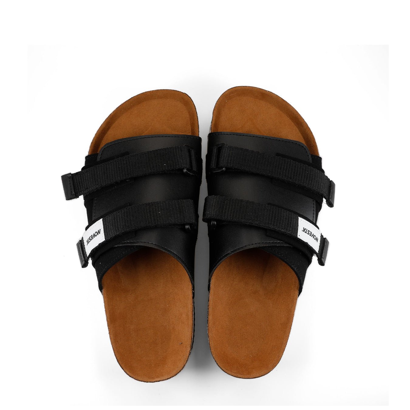 Novesta Womens Partisan Sandal Black - pam pam