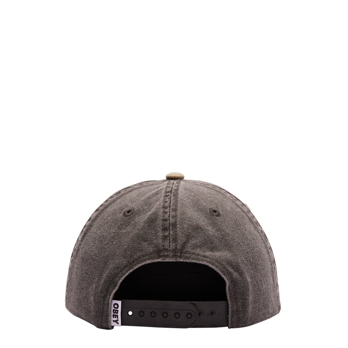 Obey Pigment Fruits 6 Panel Snapback Pigment Black Multi - pam pam
