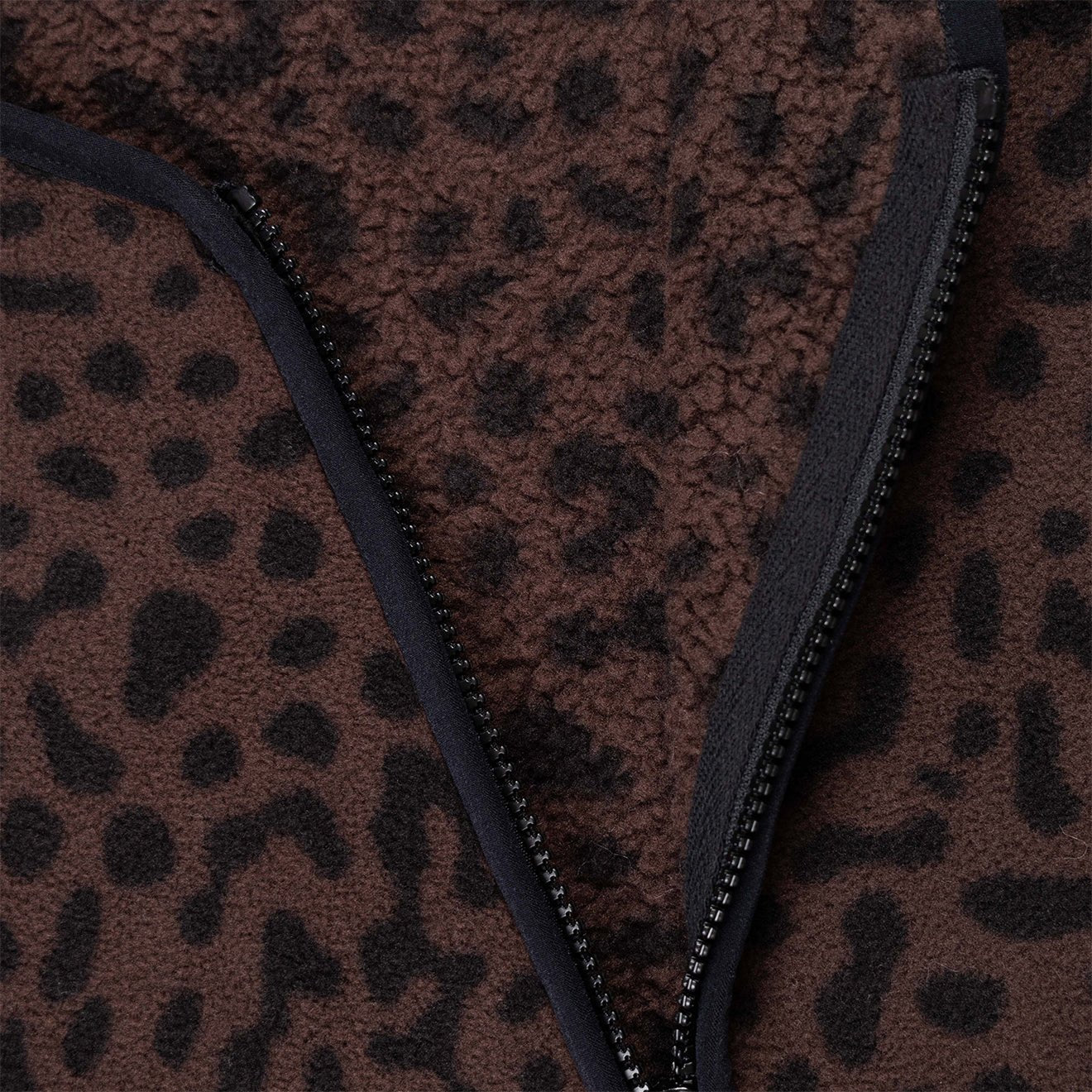 Obey Womens Dottie Liner Jacket Java Brown Multi - pam pam