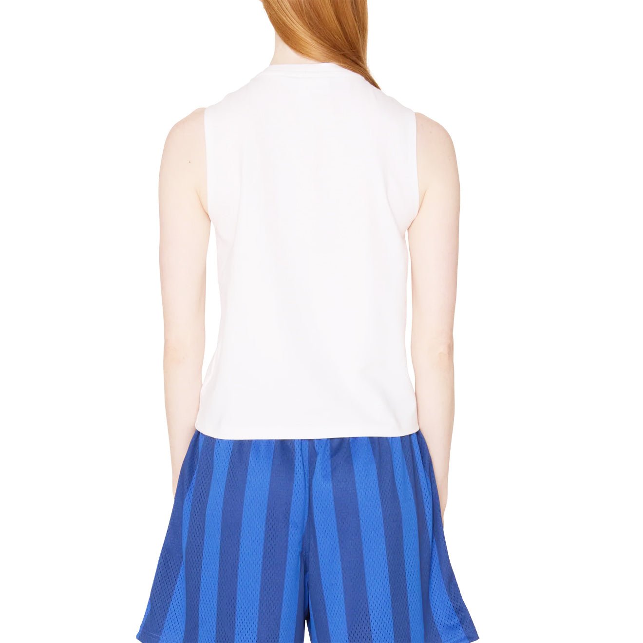 Obey Womens Freya Stripe Tank White
