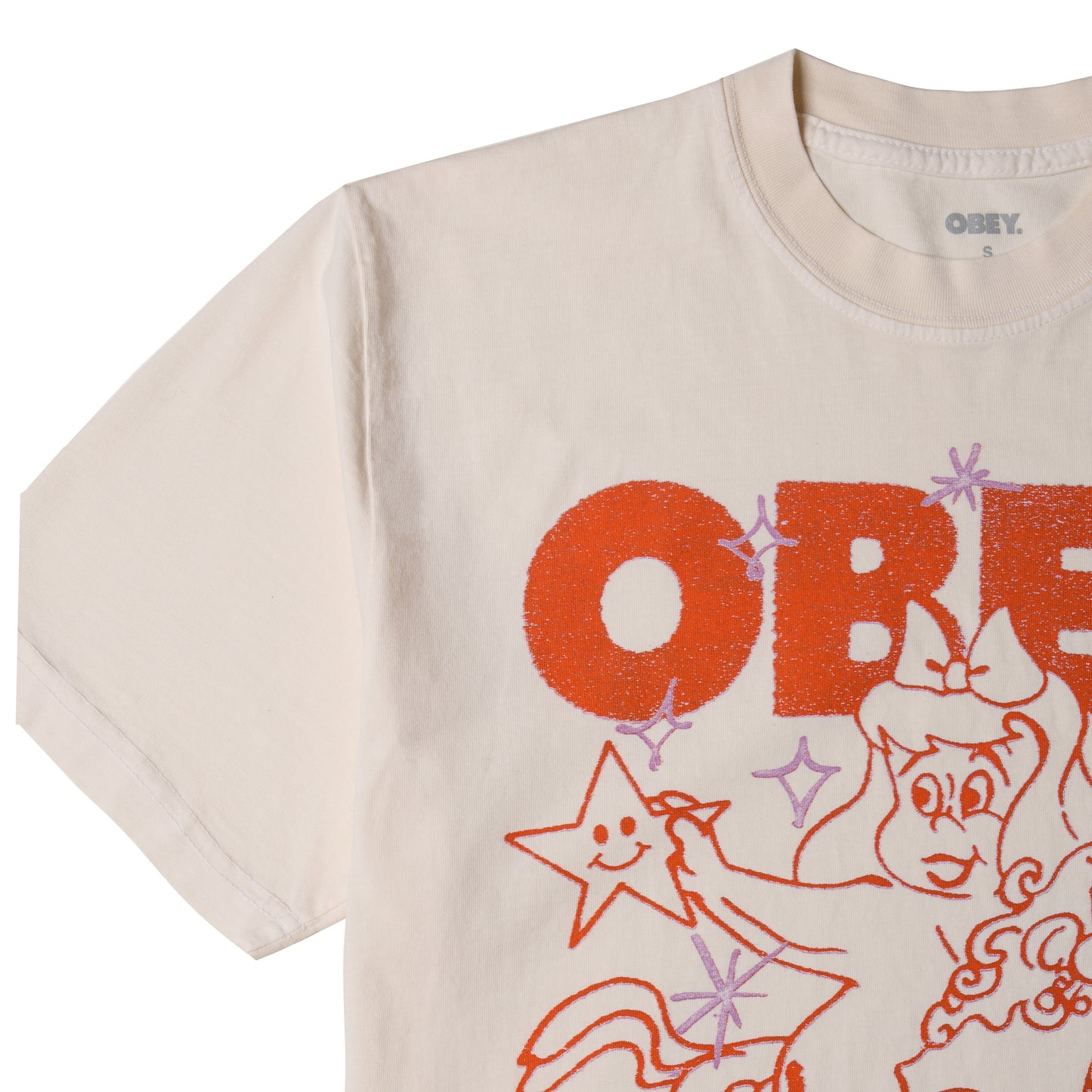 Obey Womens Spirit Guide Pigment Unbleached - pam pam