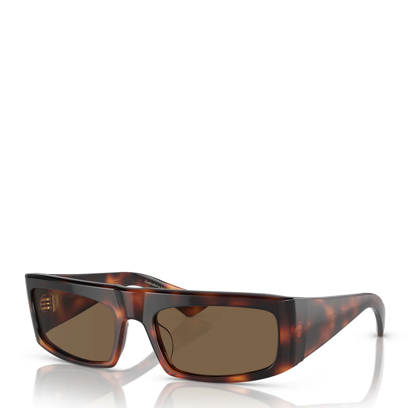 Oliver Peoples Womens Khaite Collection 1979C Sunglasses Dark Mahogany / Brown Lens - pam pam