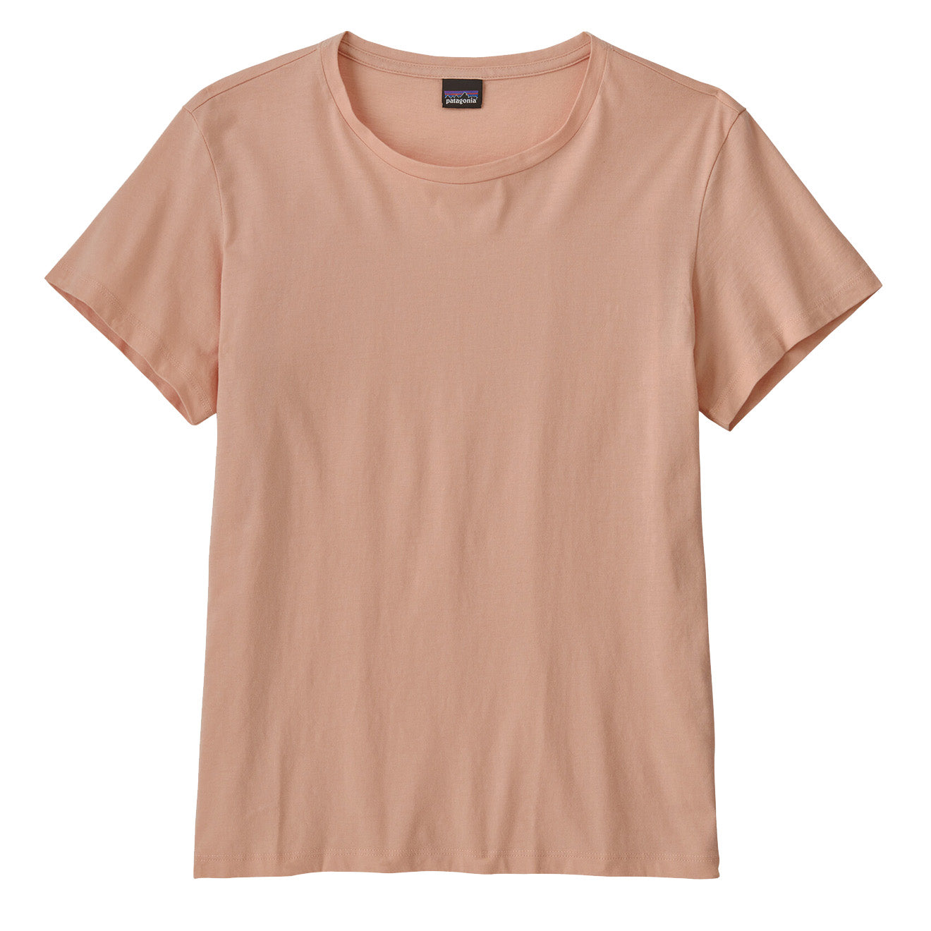 Patagonia Womens Regenerative Organic Certified Cotton Tee Antique Pink - pam pam