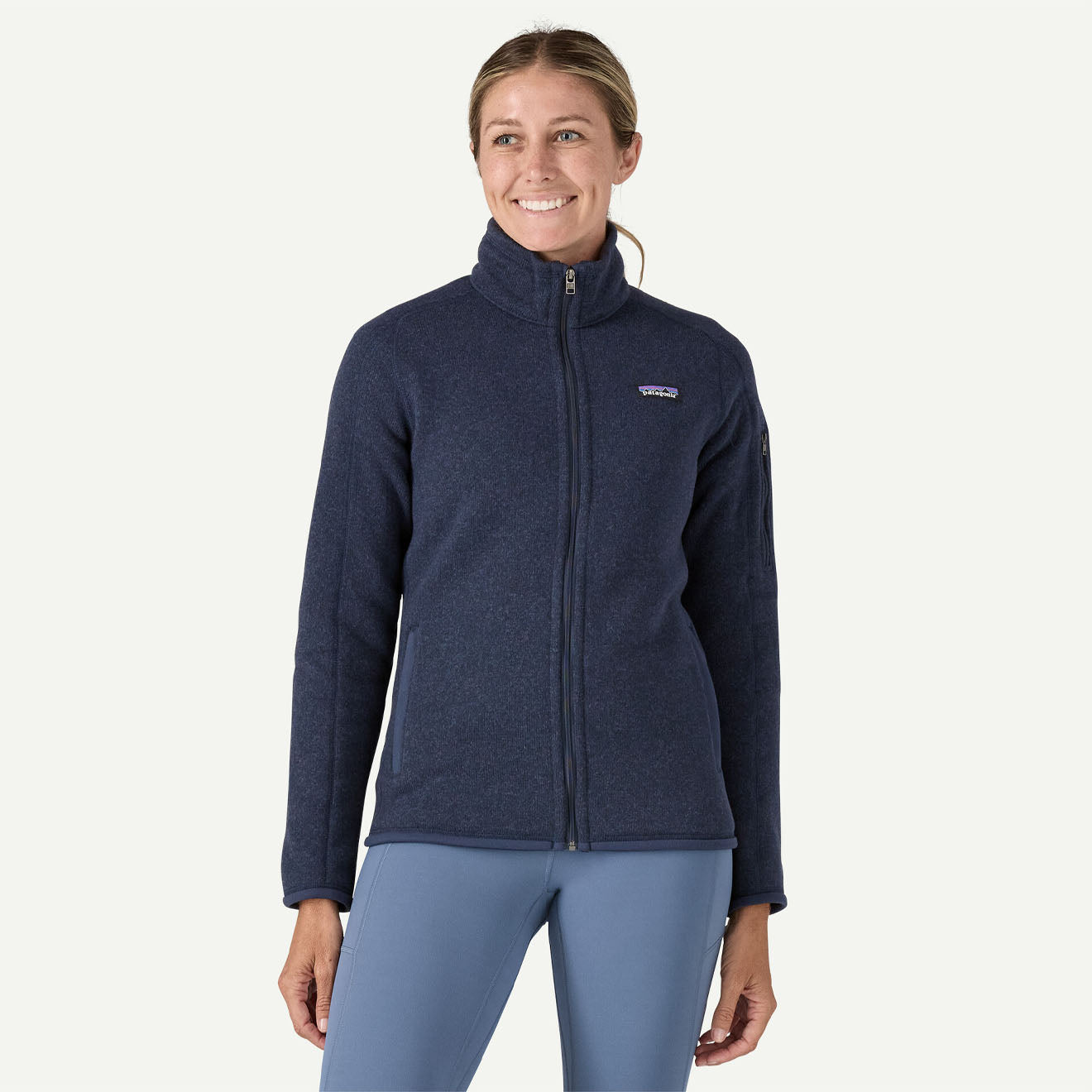 Patagonia Womens Better Sweater Jacket New Navy - pam pam