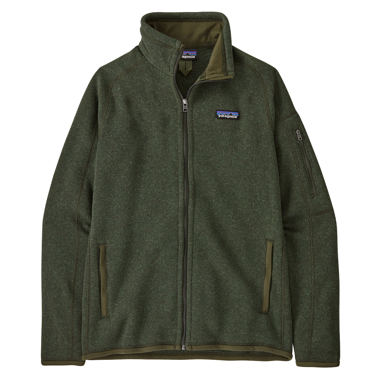 Patagonia Womens Better Sweater Jacket Torrey Pine Green - pam pam