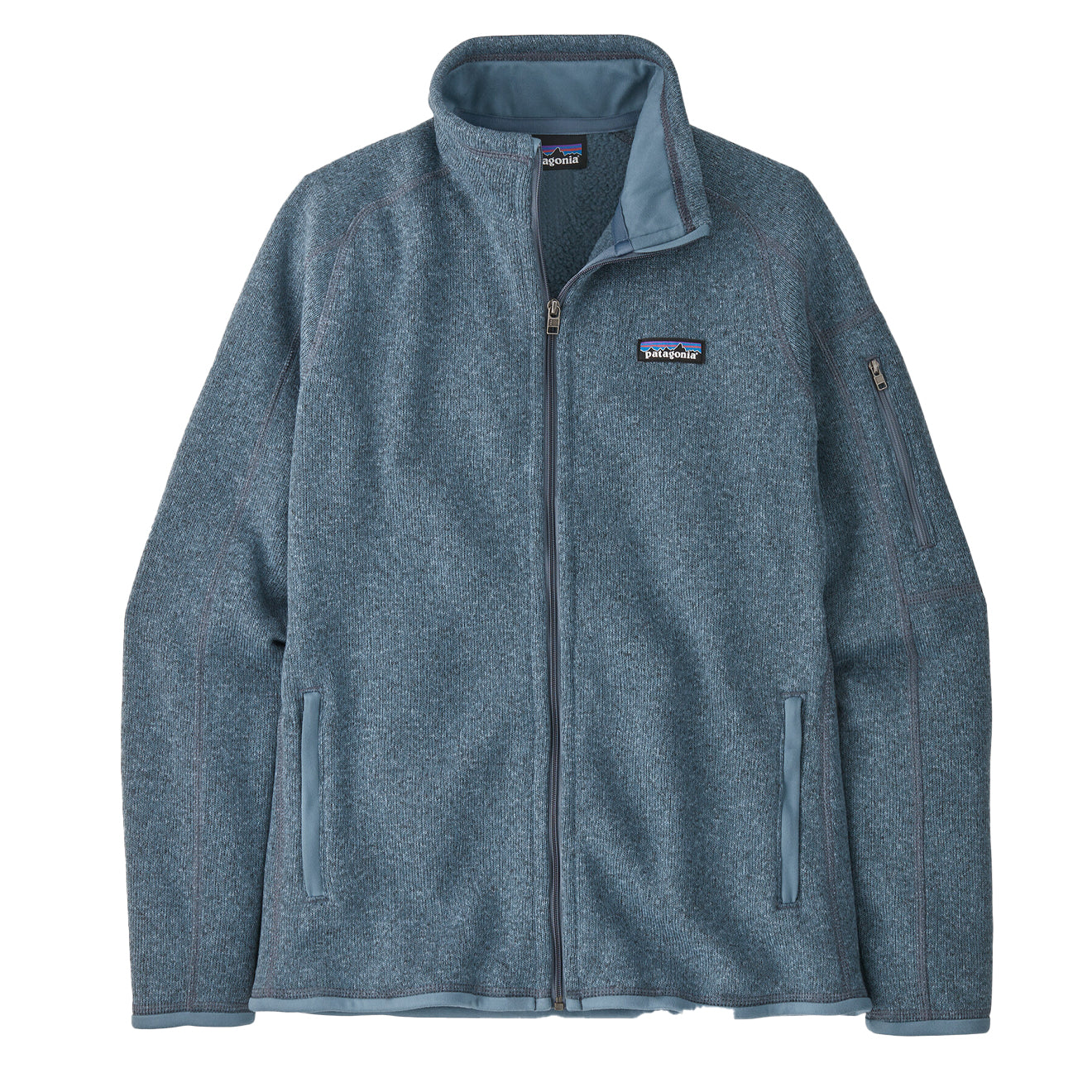 Patagonia Womens Better Sweater Jacket Utility Blue - pam pam