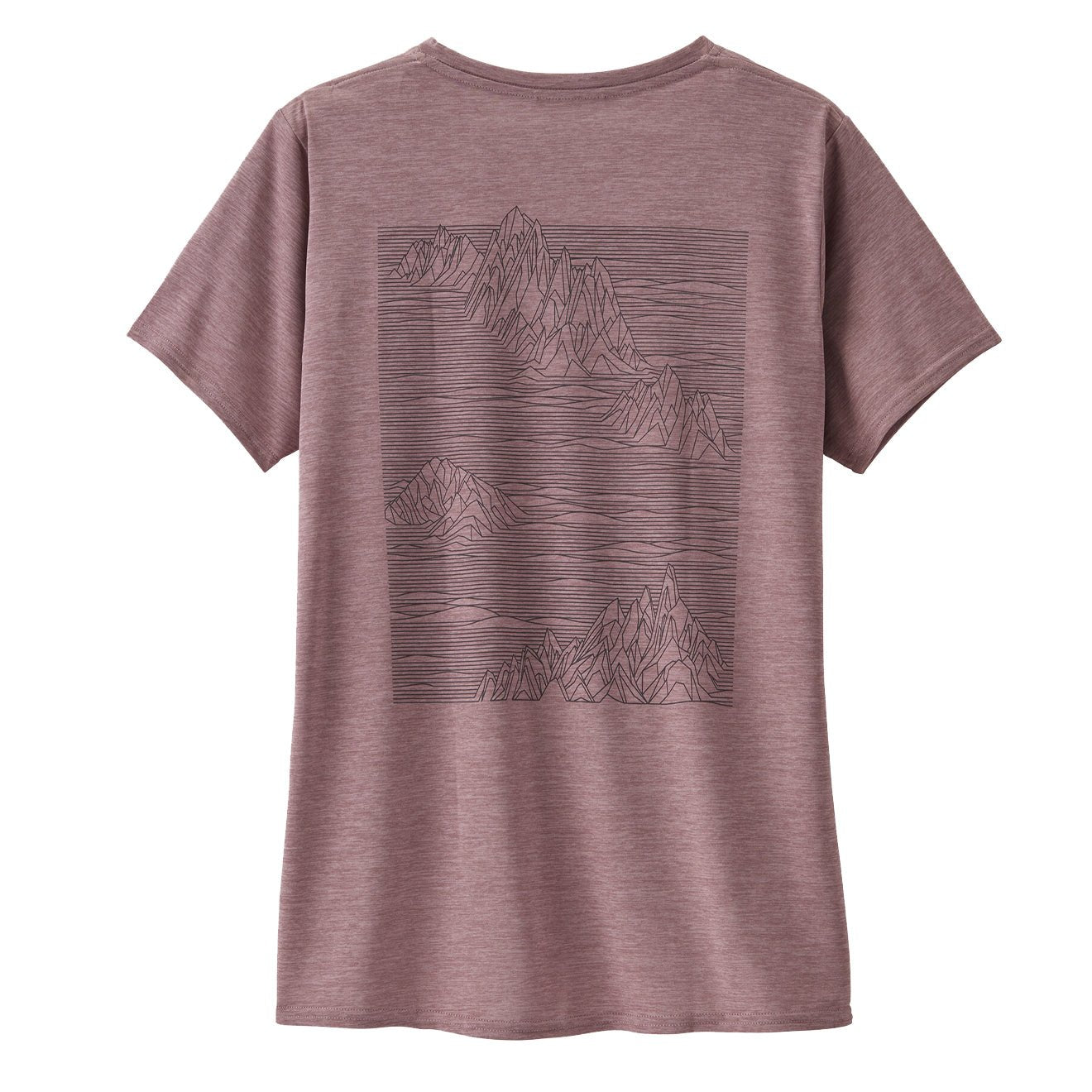 Patagonia Womens Cap Cool Daily Graphic Shirt Strataspire / Stormy Mauve X-Dye - pam pam