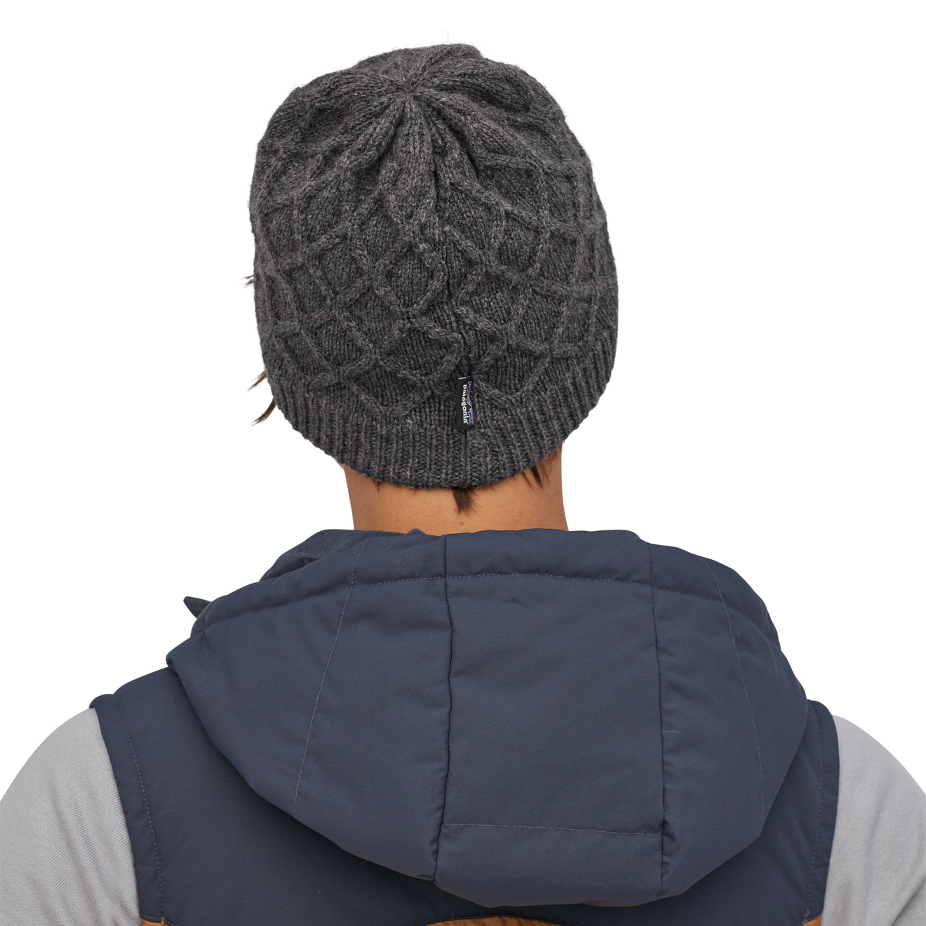 Patagonia Womens Honeycomb Knit Beanie Noble Grey - pam pam