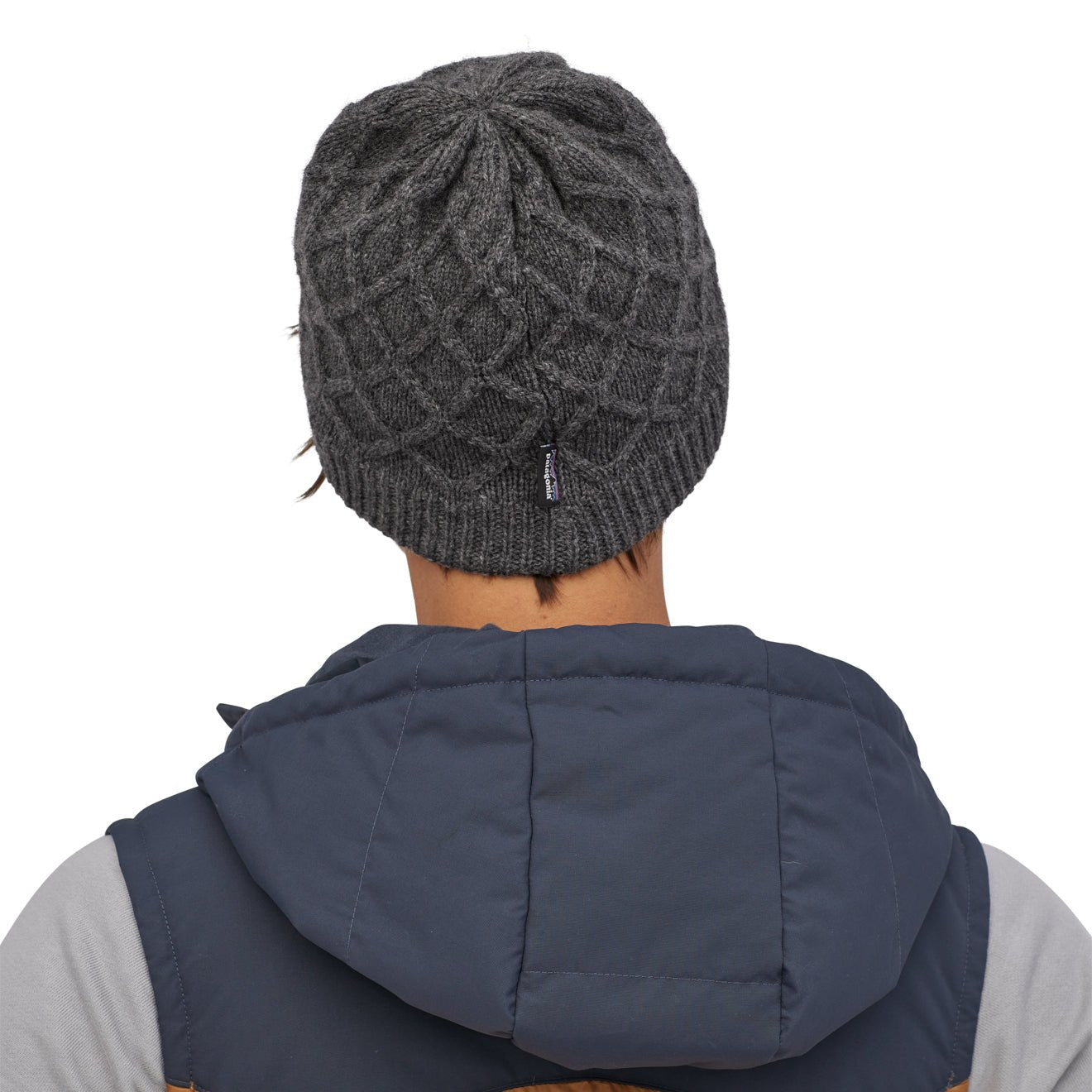 Patagonia Womens Honeycomb Knit Beanie Noble Grey - pam pam