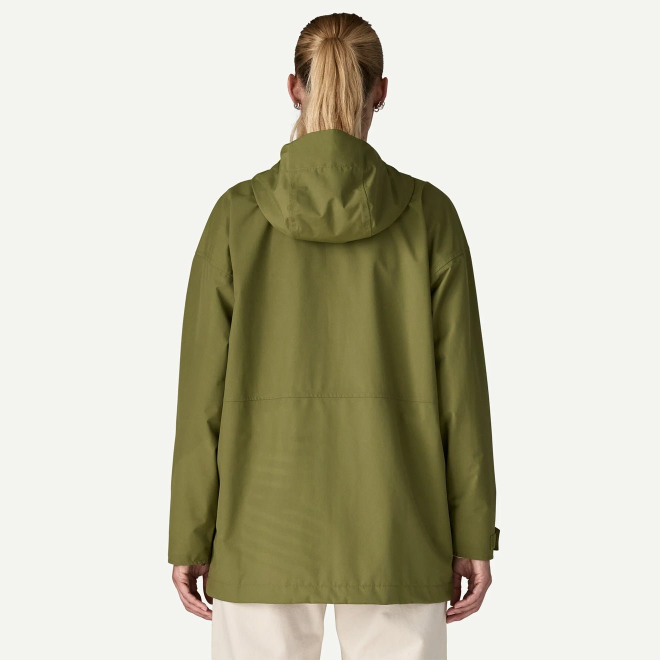 Patagonia Womens Outdoor Everyday Rain Jacket Caper Green