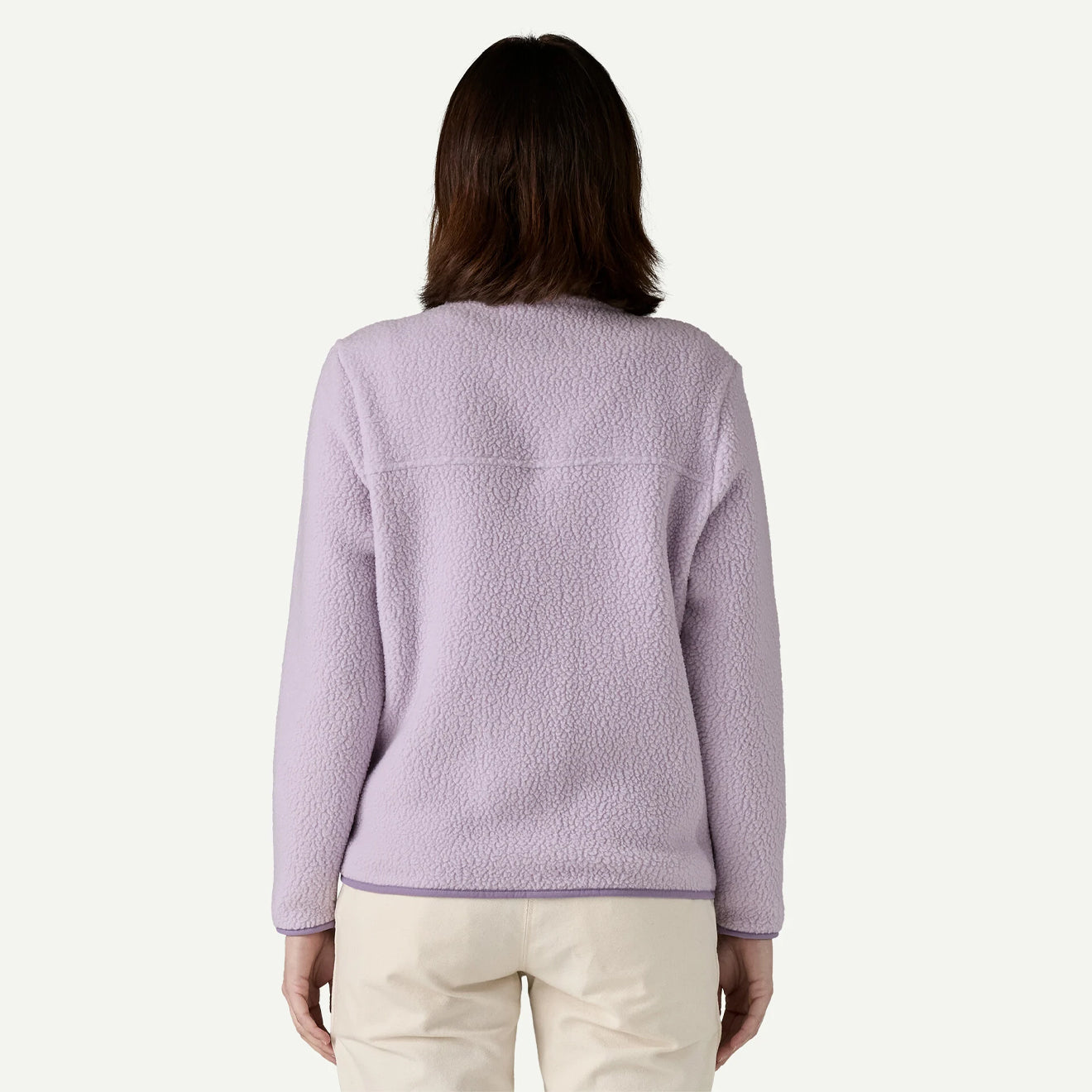 Patagonia Womens Retro Pile Jacket Foxglove Purple - pam pam