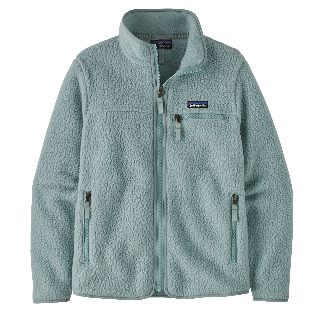 Patagonia Womens Retro Pile Jacket Thermal Blue - pam pam