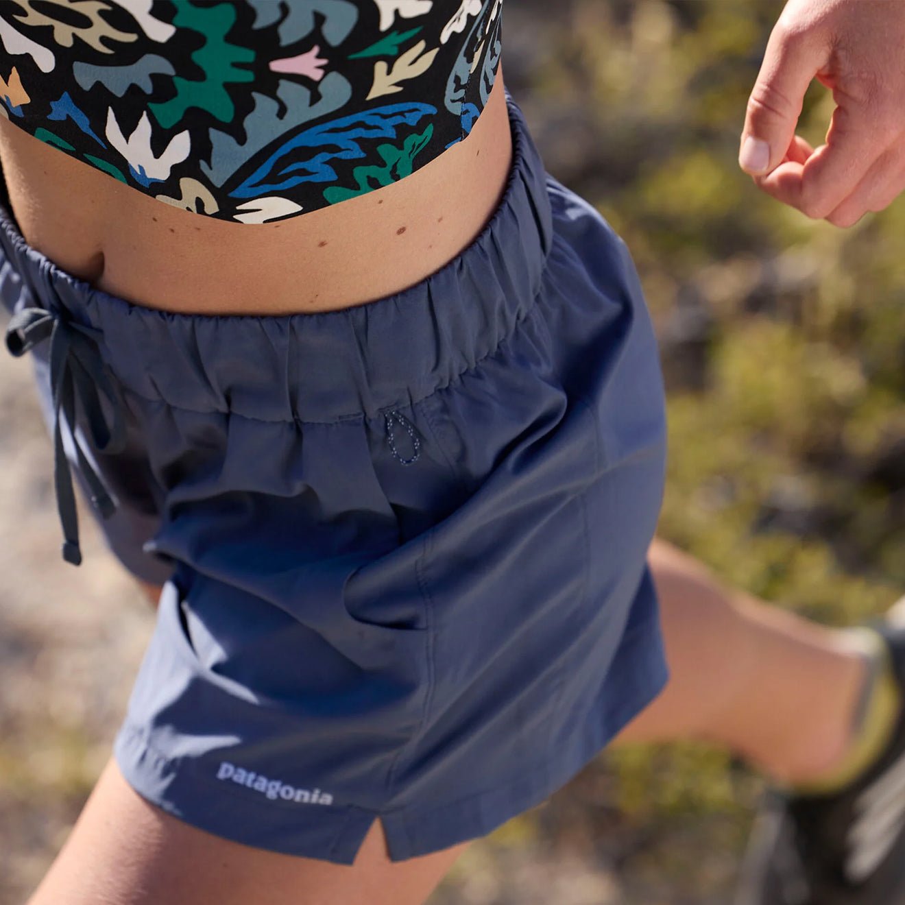 Patagonia Womens Terrebonne Shorts Light Violet