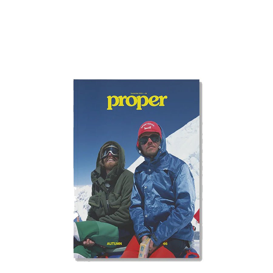 Proper Magazine Issue 46 - Mountain Cover - pam pam