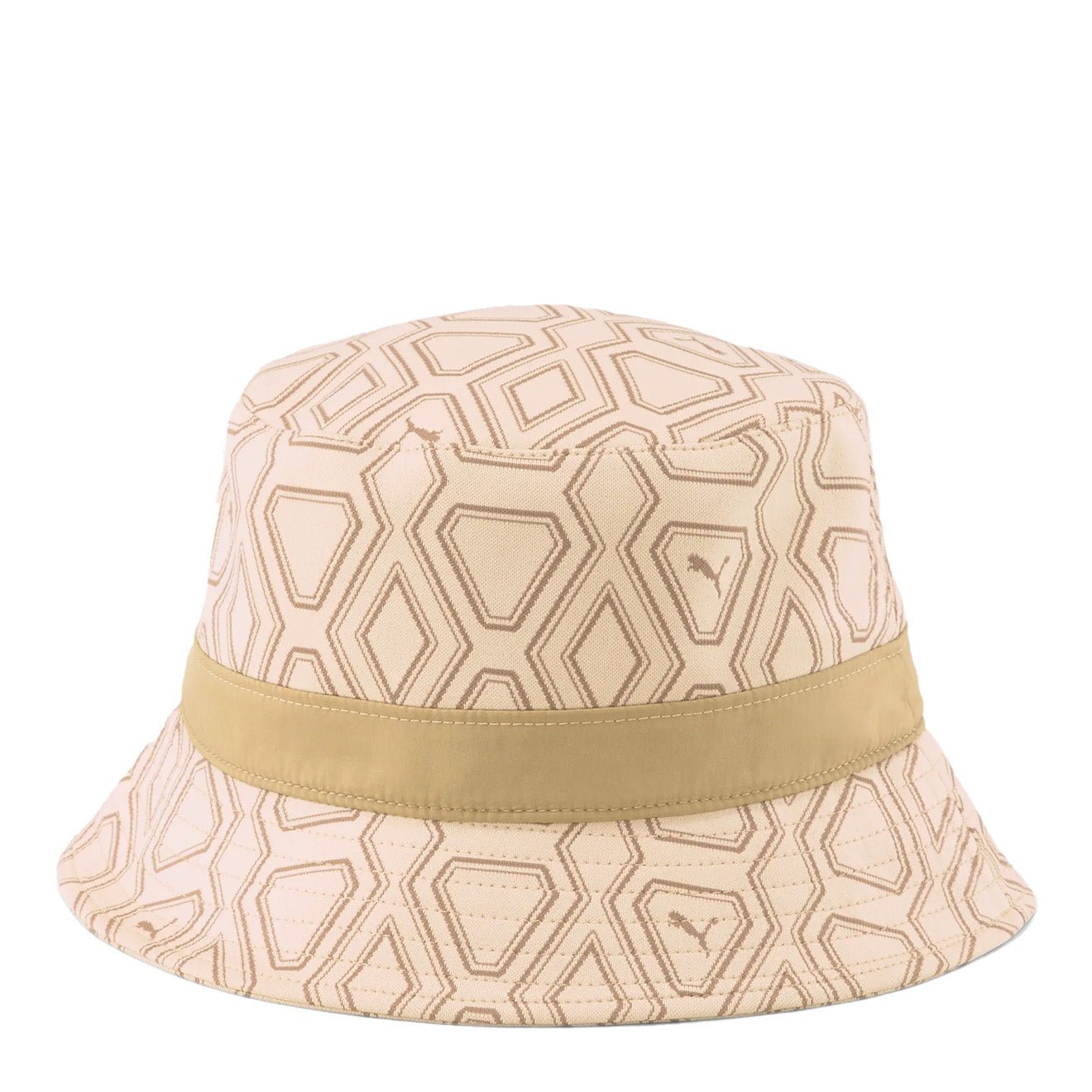 Puma Womens Luxe Sport Bucket Hat Light Sand / Tigers Eye / AOP - pam pam