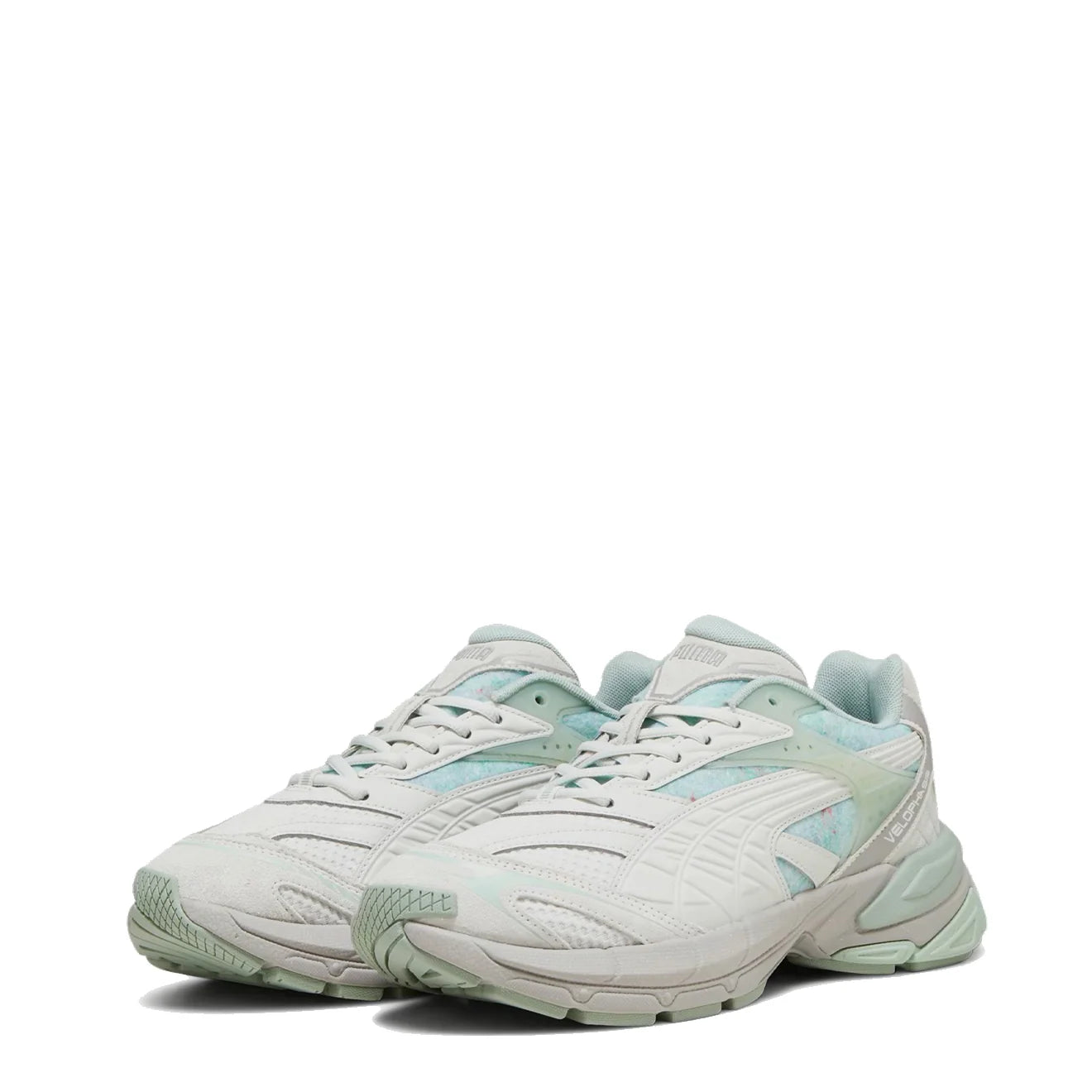 Puma Velophasis Rerooted Trainer Sedate Gray / Green Fog - pam pam