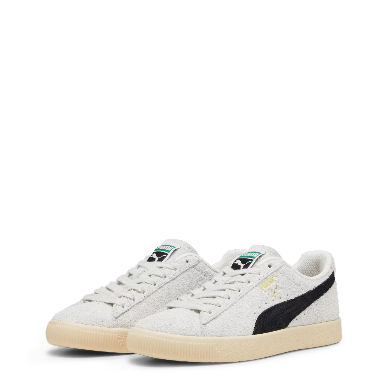 Puma Womens Clyde Teasel Sedate Gray / Cashew - pam pam