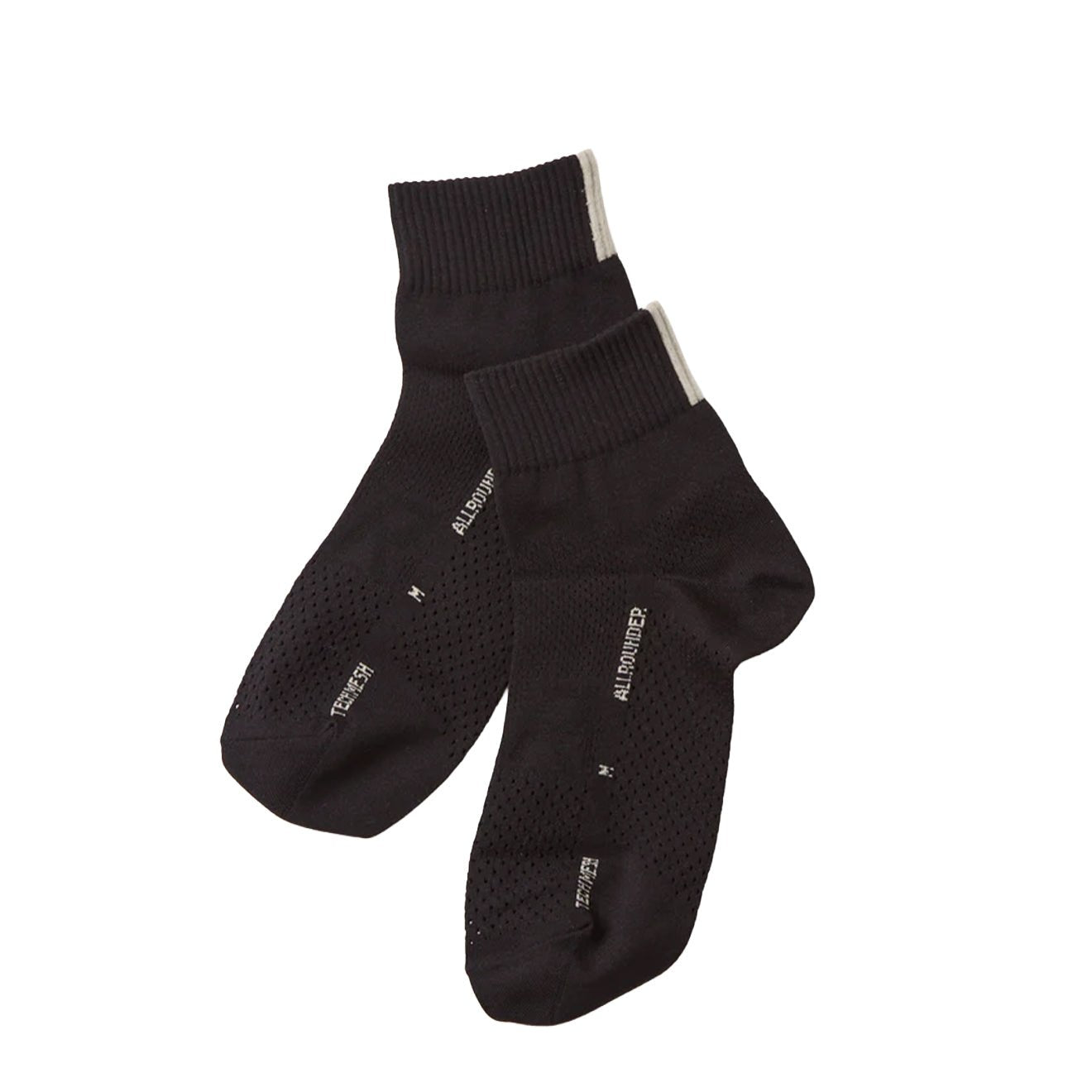 ROTOTO Allrounder Tech-Mesh No Show Black - pam pam