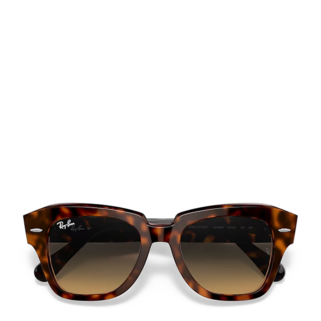 Ray-Ban RB2186 1292B1 49 State Street Sunglasses Polished Havana - pam pam