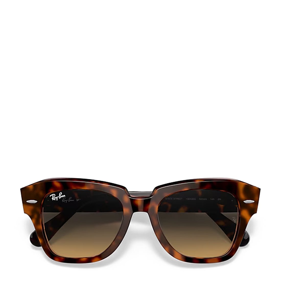 Ray-Ban RB2186 1292B1 49 State Street Sunglasses Polished Havana - pam pam