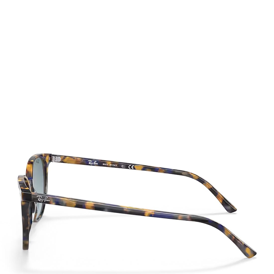 Ray-Ban RB2197 13563M 52 Elliot Sunglasses Polished Yellow / Blue Havana - pam pam