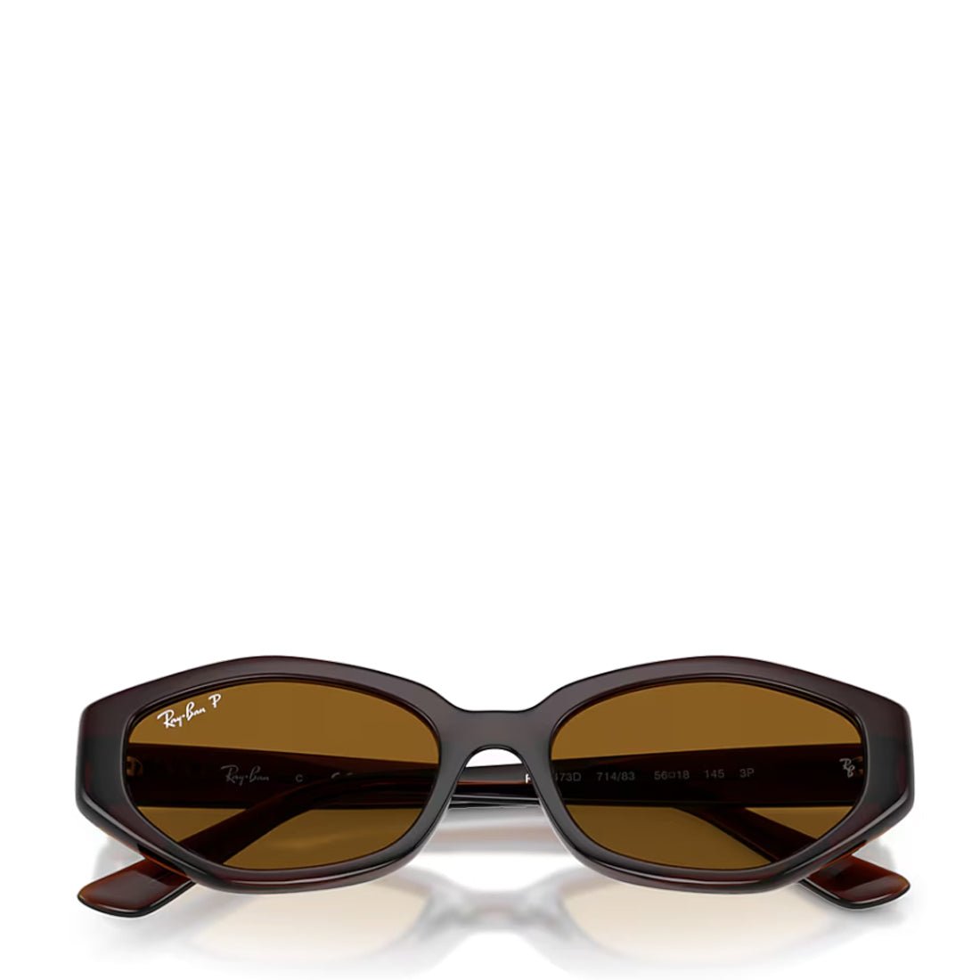 Ray-Ban RB4473D 714/83 56 Sunglasses Dark Brown