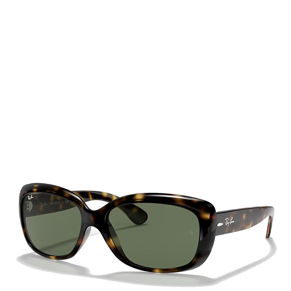 Ray-Ban Womens RB4101 710 58 Jackie Ohh Sunglasses Light Havana / Green Lens - pam pam
