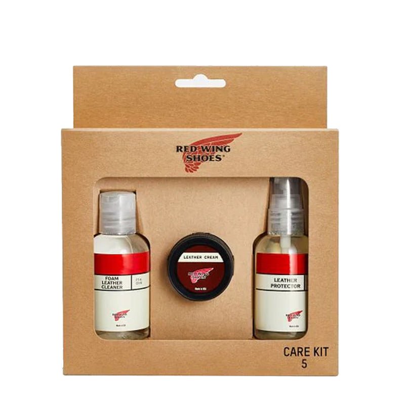 Red Wing Care Kit 5 Smooth Finish Leather - pam pam