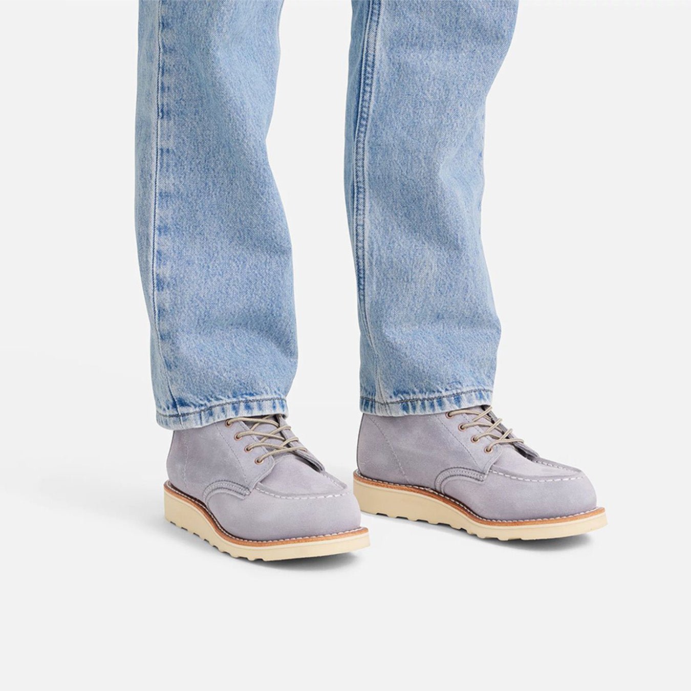 Red Wing Womens 6-Inch Classic Moc Dusty Lavender Abilene - pam pam