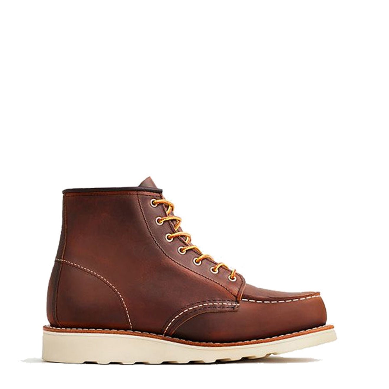 Red Wing Womens 6-inch Moc Toe Boot Copper Rough and Tough - pam pam