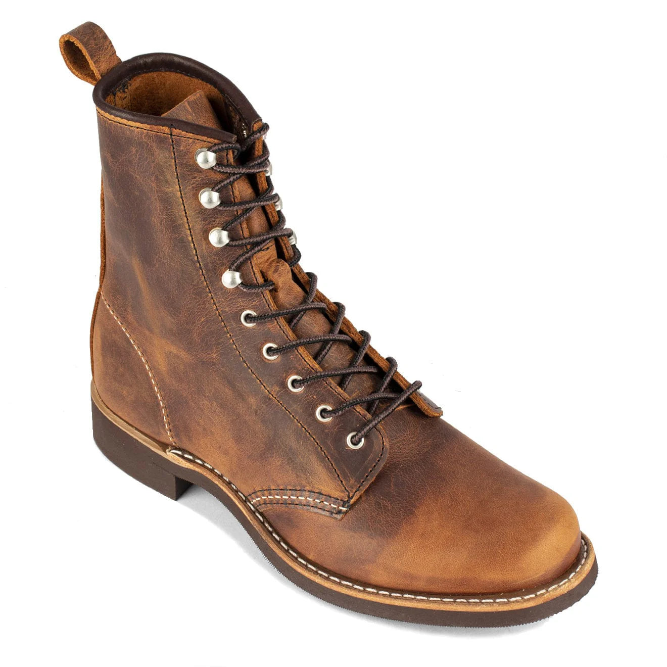 Red Wing Womens Silversmith Boot Copper Rough and Tough - pam pam