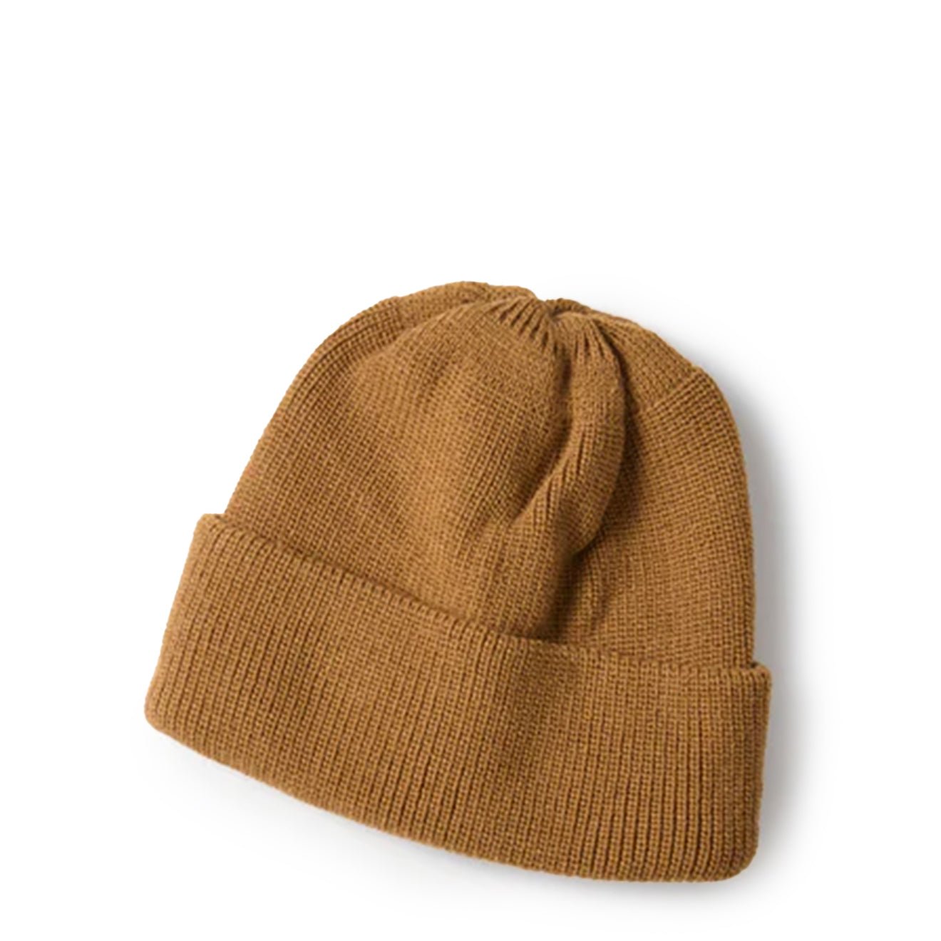Rototo Bulky Watch Cap Beanie Tan Brown - pam pam