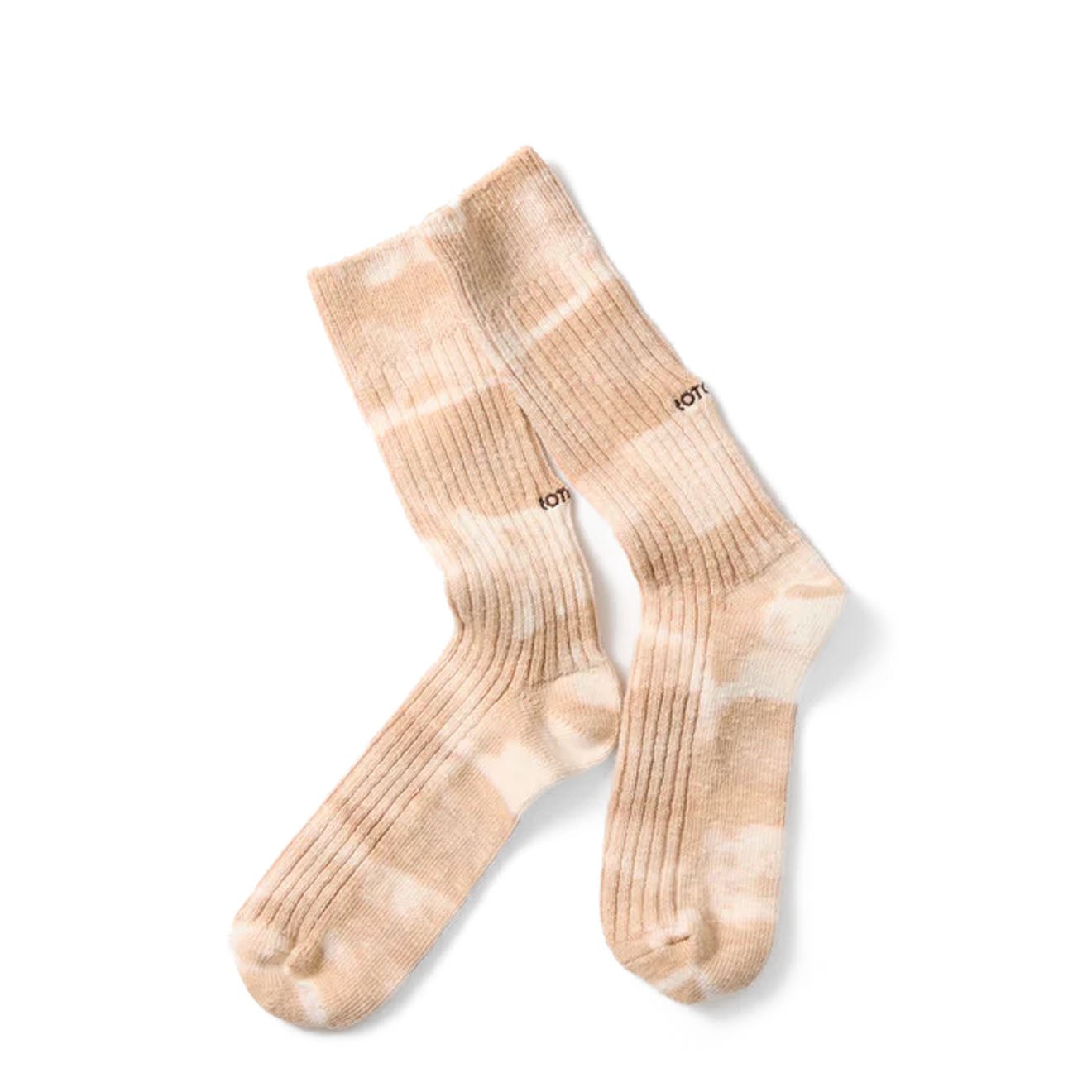 Rototo Womens Dye Sock Clay Beige - pam pam