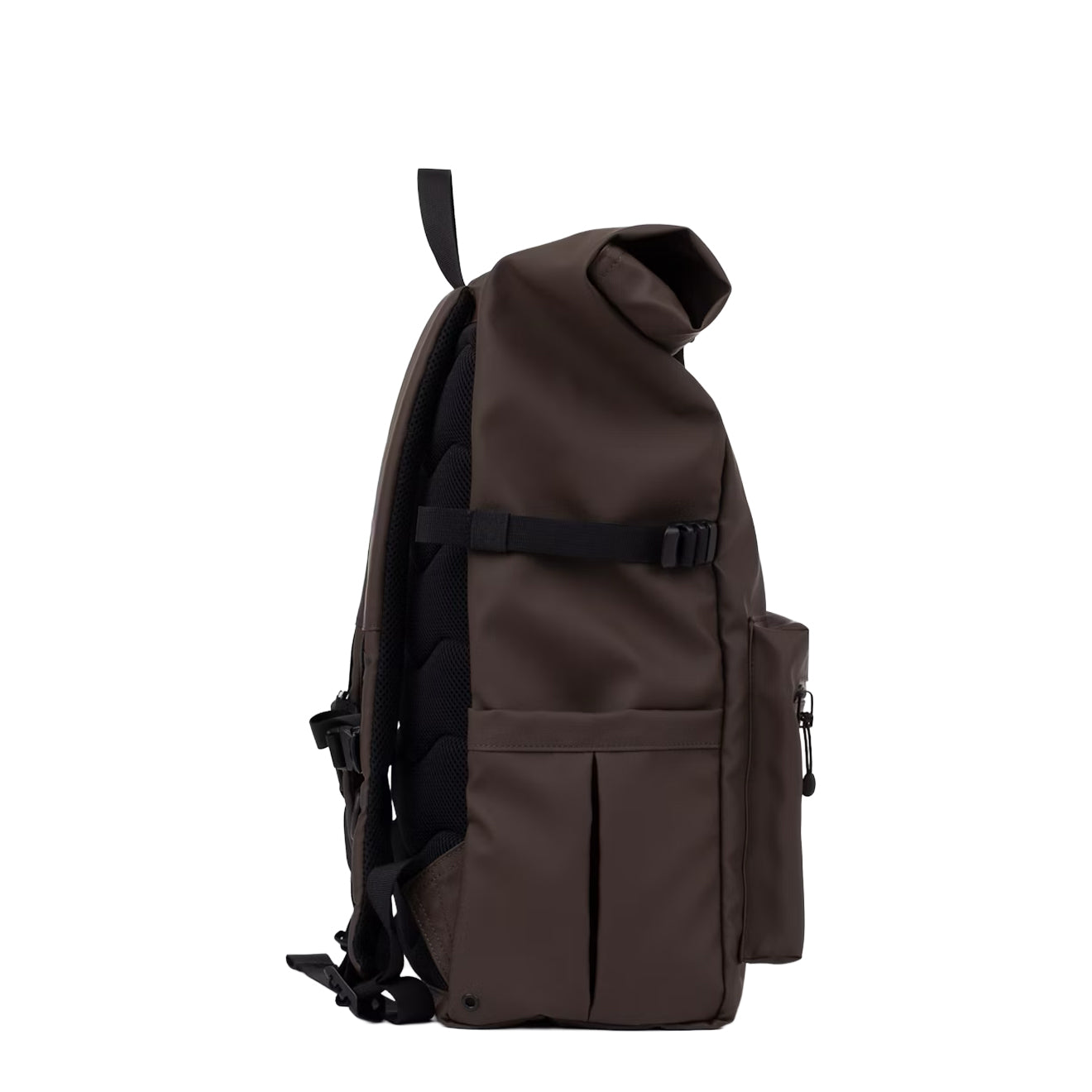 Sandqvist Stream Rolltop Backpack Large Brown - pam pam