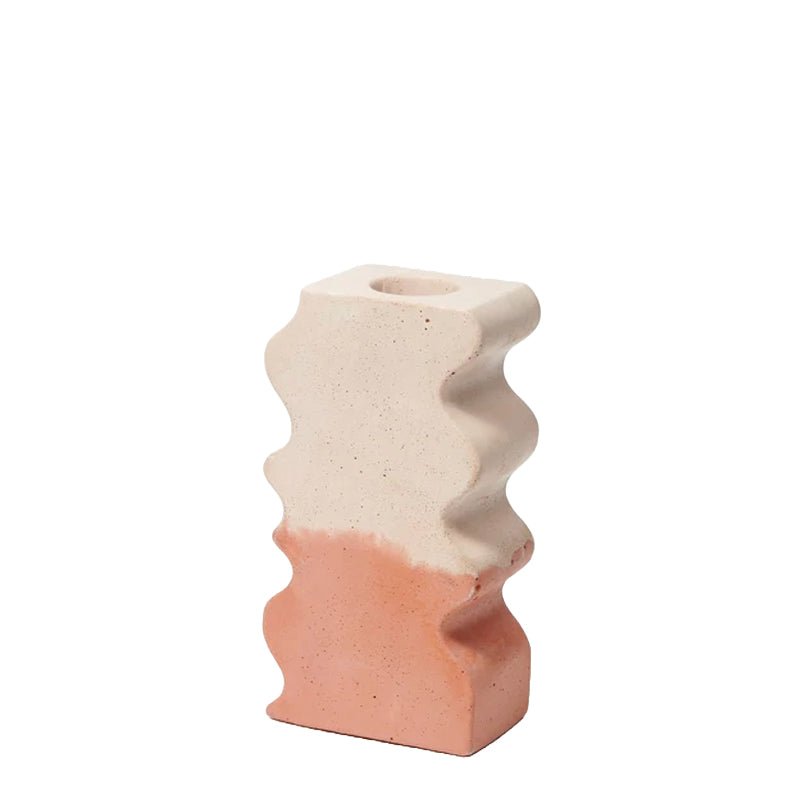 Smith & Goat Wiggle Vase Terracotta / Blush - pam pam