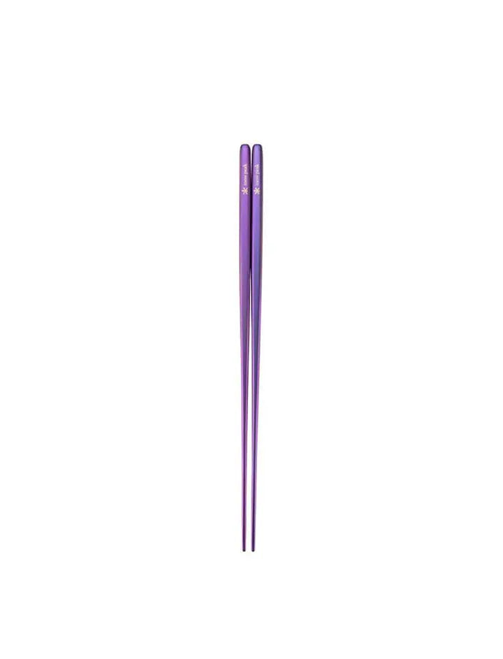 Snow Peak Titanium Chopsticks Purple Snow Peak