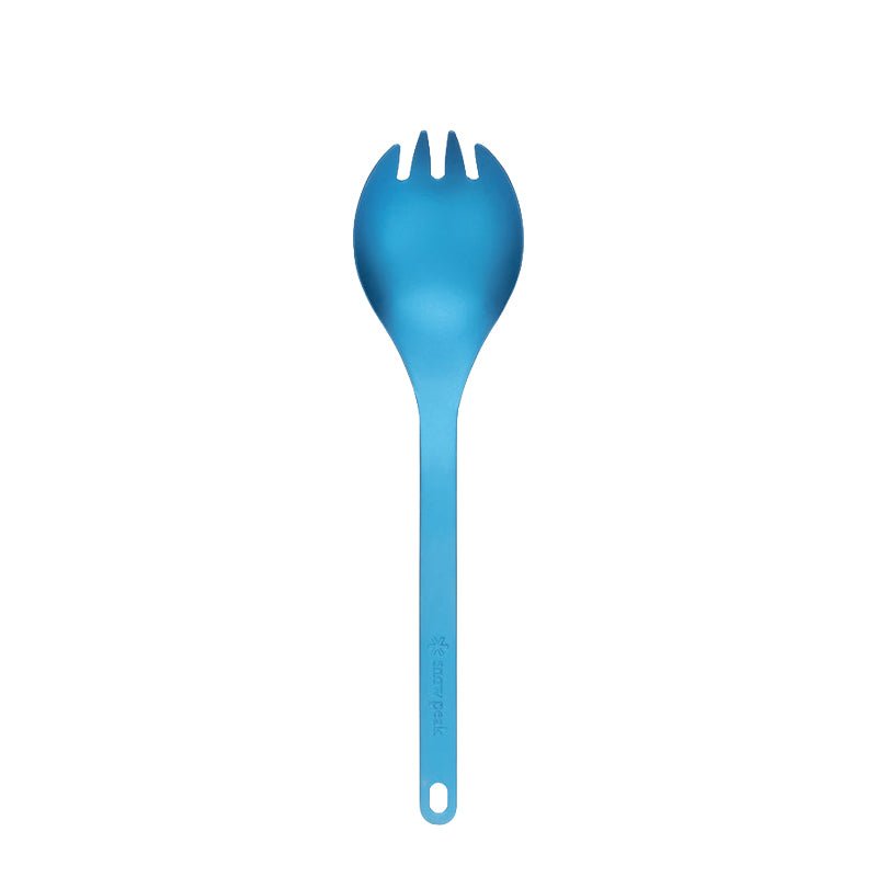 Snow Peak Titanium Spork Blue - pam pam
