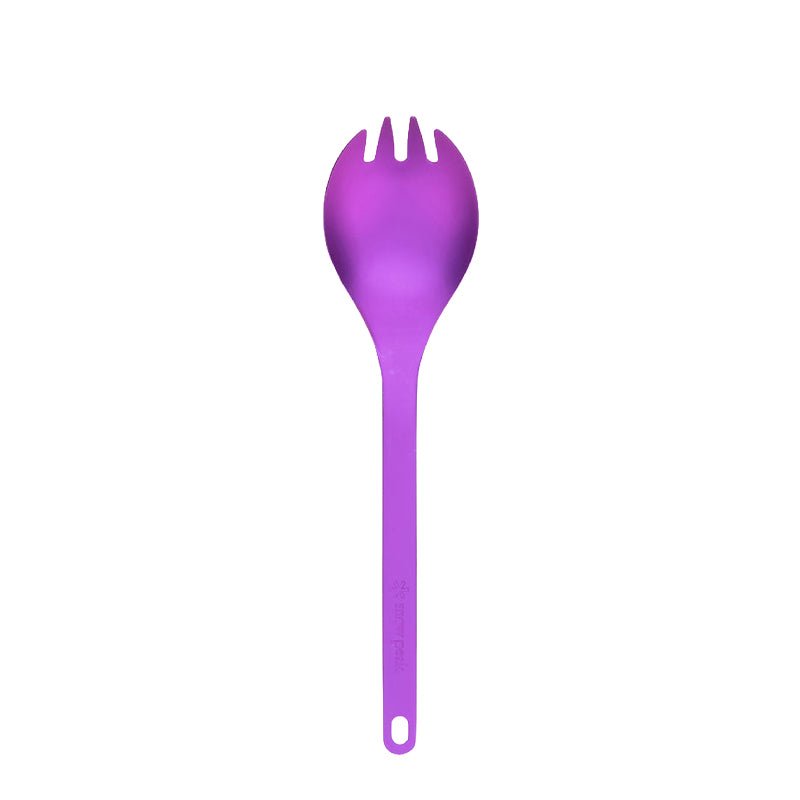 Snow Peak Titanium Spork Purple - pam pam