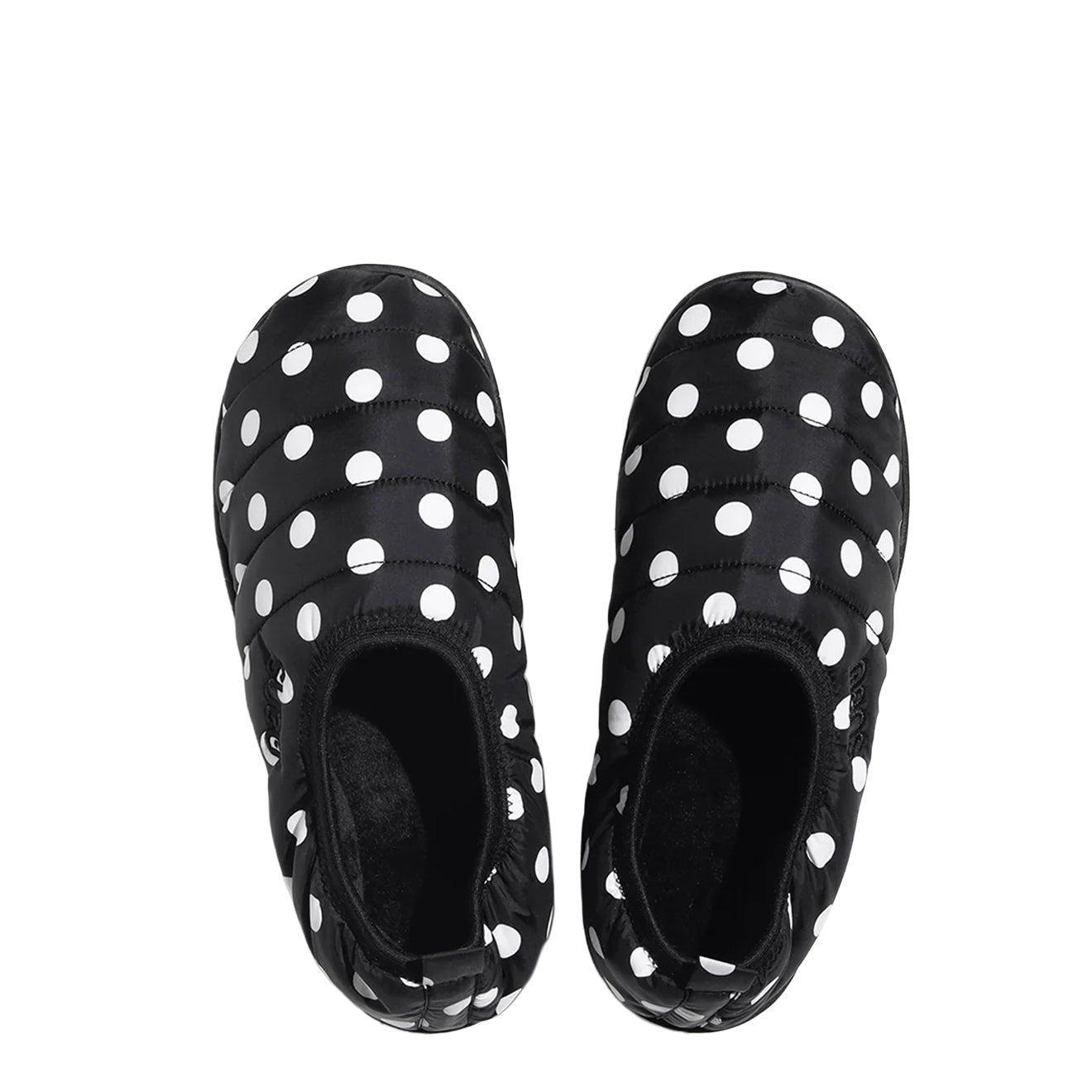Subu Womens Vamp Platform Slipper Dots - pam pam