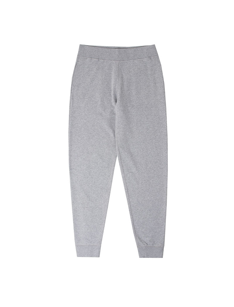 Sunspel Womens Relaxed Track Pants Grey Melange Sunspel