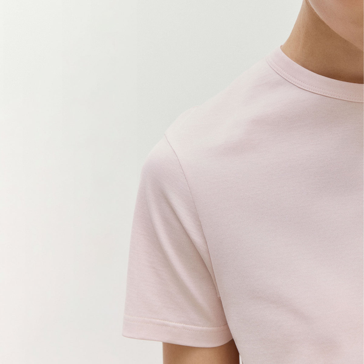 Sunspel Womens Everyday T-Shirt Cherry Blossom